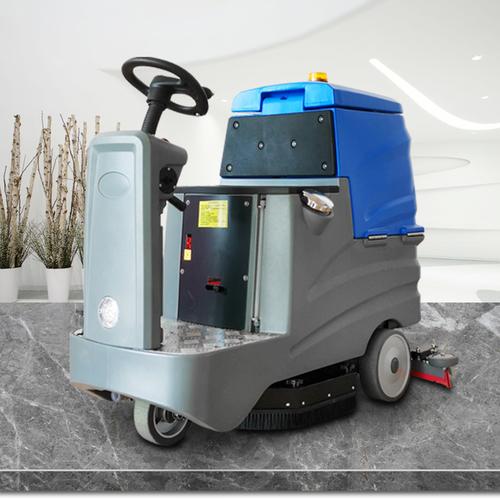 工业车间全自动洗地机 工厂物业保洁用驾驶式洗地车